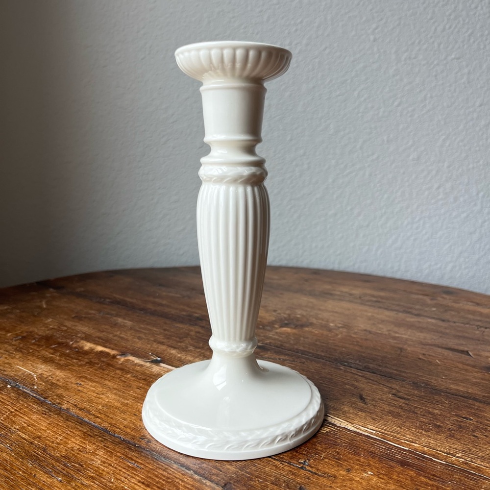 Wedgwood Edme Pattern 8" Tall Candlestick